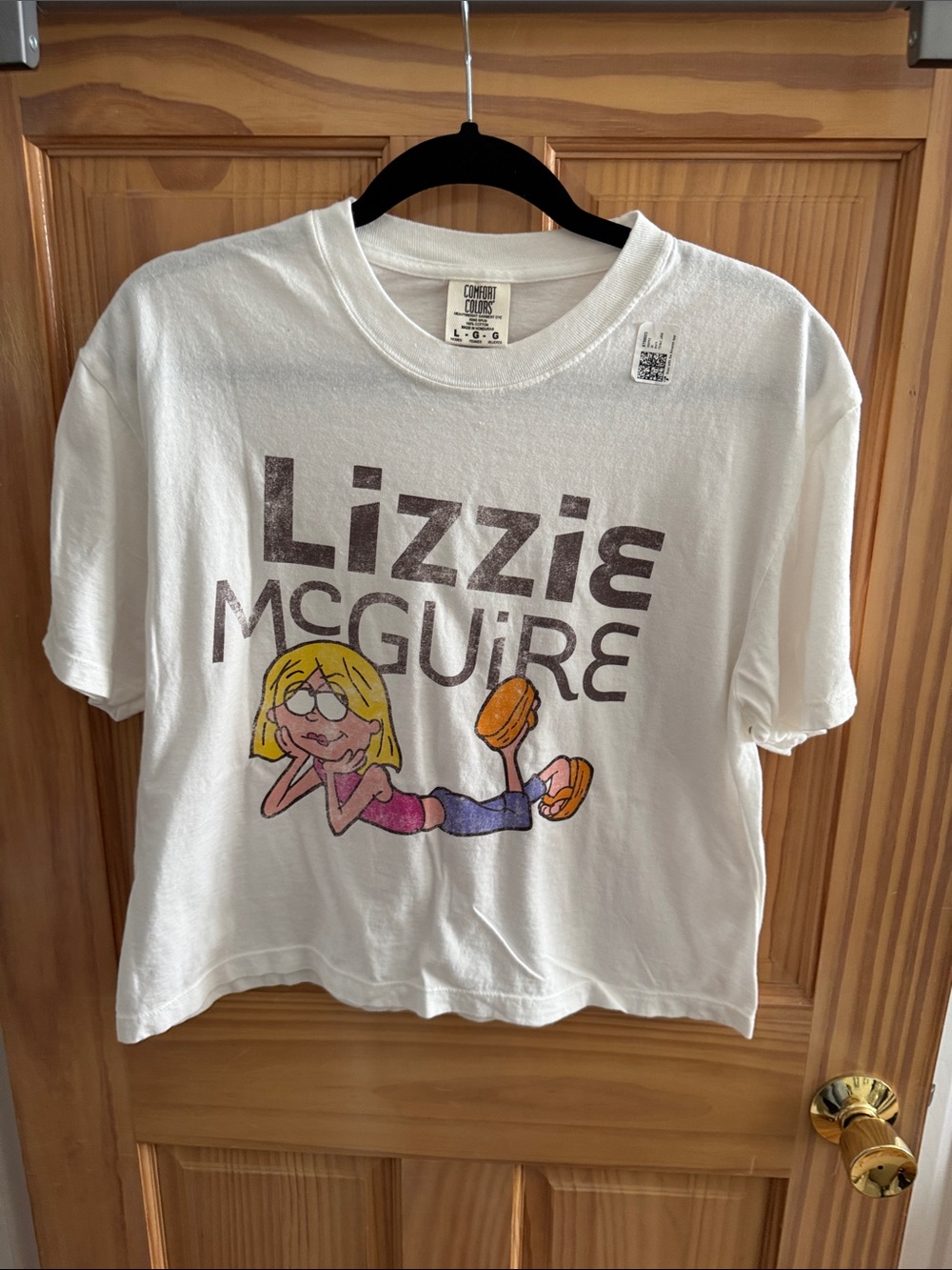 Lizzie McGuire White Graphic Kids Tee